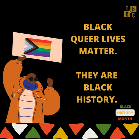 Black Queer Lives Matter.