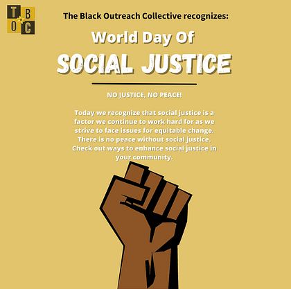 World day of Social Justice